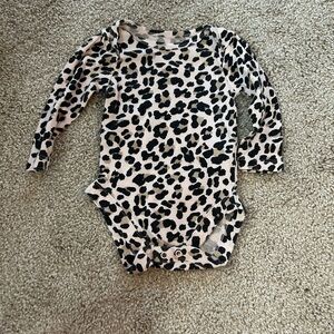 Baby Place 0-3 Month Leopard Print Onesie